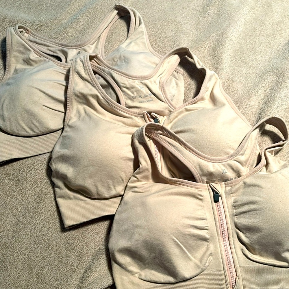 Compression sports bras for Augmentation